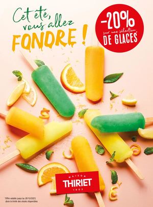 Catalogue Promos Glaces 2023 Maison Thiriet