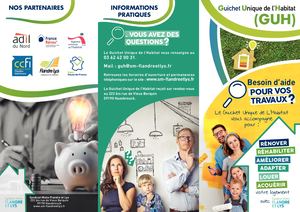 Brochure Guichet unique de l'habitat