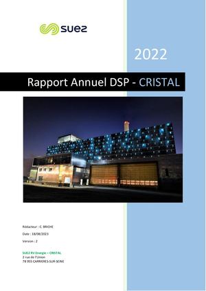 Rapport Annuel CRISTAL 2022