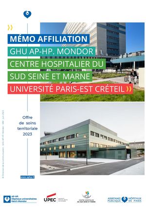 Plateforme Livret Offre De Soins Ghu Hmn Ch77