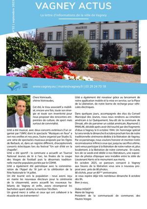 Vagney Actus septembre 2023