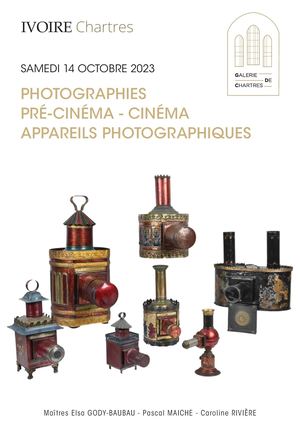 14/10/2023 - Chartres - Pre-cinema - Cinema - Appareils Photographiques - Photogrpahies