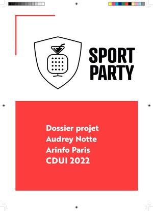 Dossier Projet Sportparty