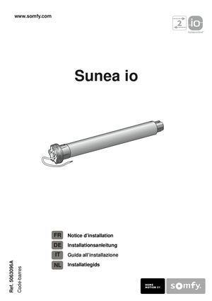Notice Moteur SOMFY Sunea iO | CliKIT