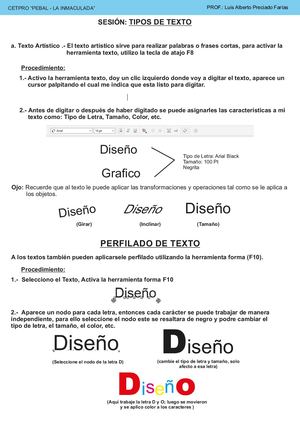 Sesión 05 Corel Draw