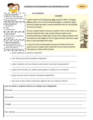 Español Reforzamiento