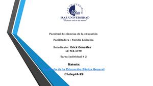 Bases Fundamentales De La Educación Panameña
