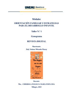 Genograma Zuly Miranda