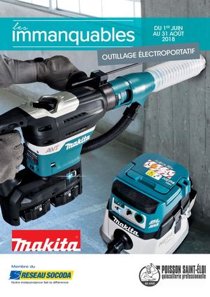 Les Immanquables Electroportatifs Makita Juin 2018
