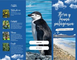 Folleto Tríptico Flora Y Fauna