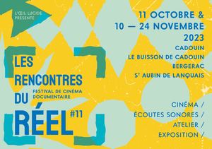 Les rencontres du réel #11 - édition de novembre