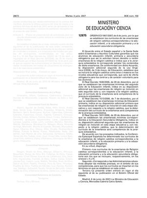 Orden 6 6 2007 Curriculum Religion