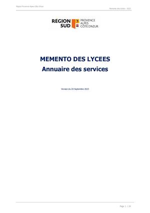 Memento Des Lycees V2023 01