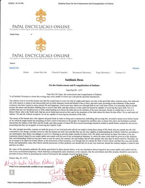 Attention: Anu Samawaati El©TM your Notarized document Published; From: Chief Nanya Shaabu Eil®©TM Notarized Sublimis Deus of Pope Paul II by Chief Nanya Shaabu EIl of the At-sik-hata Nation of Yamassee-Moors