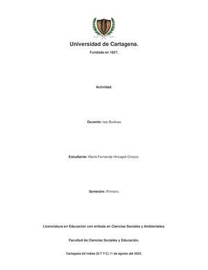 Casos 1, 2, 3, 4 Seño María