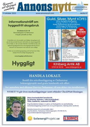 Annonsnytt V41 2023