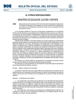 Resoluc30marzo2016Evaluacion Final Primaria