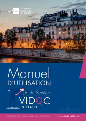 Vidoc Notaire Manuel D'utilisation