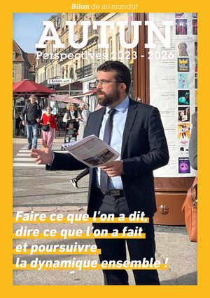 Autun 2023-2026 - Bilan de Mi-Mandat de Vincent Chauvet