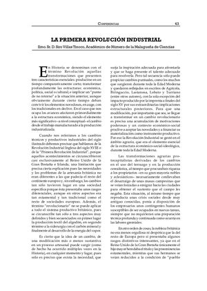 La Primera Revolucion Industrial
