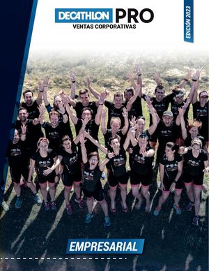 Catálogo Empresiarial Decathlon PRO