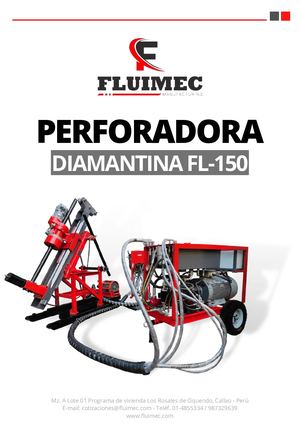 ????‍????Perforadora Diamantina FL- 150⚙️ _ Ficha técnica.