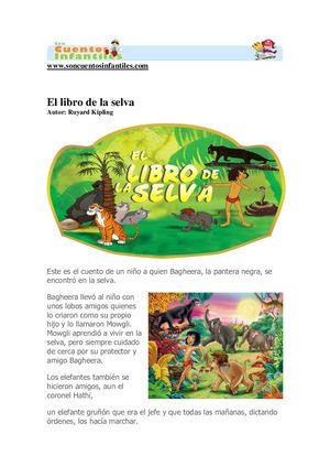 El libro de la selva.