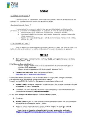Notice Guso