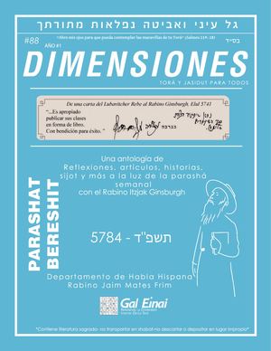 No 88- Dimensiones Parashat Bereshit 5784 N40
