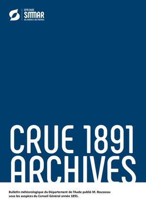 Bulletin météorologique Aude 1891