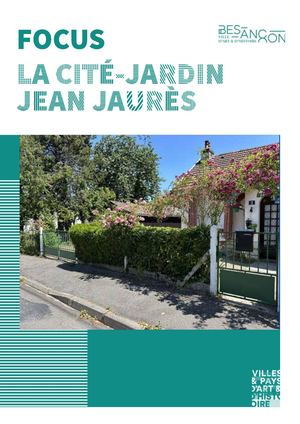Livret La cité-jardin Jean Jaurès de Besançon