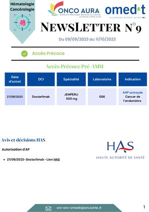 Newsletter AP AC N°9