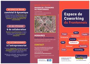Dépliant Espace Coworking
