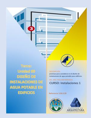 3 06 6 09 Diseño Agua Potable Edificios
