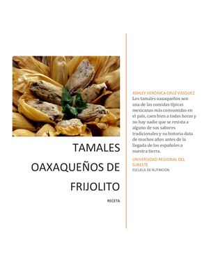 Tamales De Frijol Ash