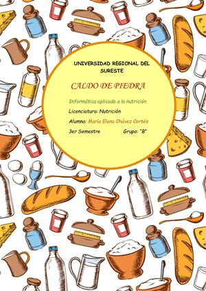 Portada Recetarios Word