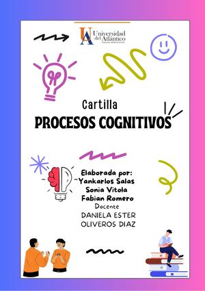 Cartilla Procesos cognitivos