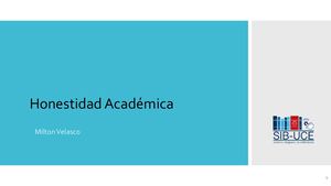 Hosnestidad Academica