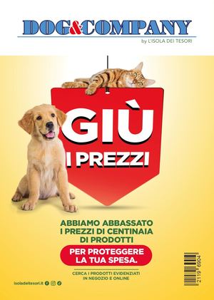 Volantino Ottobre Novembre 2023 Dog&co By Isola Dei Tesori GIU I PREZZI