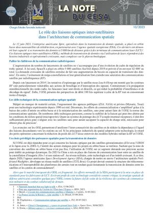 LA NOTE DU CESA N°529