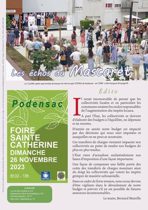Mascaret n°103 Octobre 2023