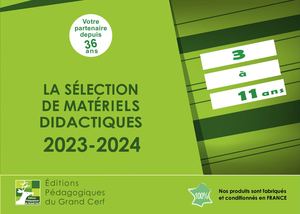 Catalogue GRAND CERF 2023-2024