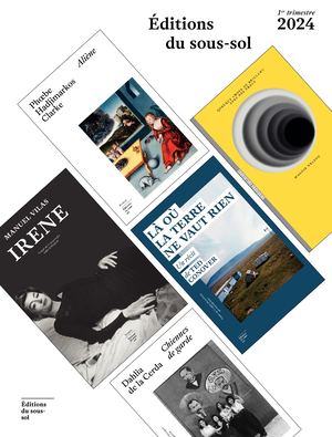 Programme 1er semestre 2024 - éditions du sous-sol