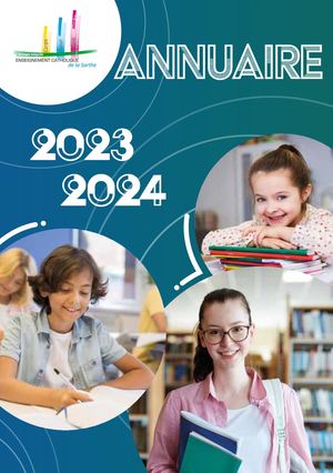 Annuaire Enseignement Catholique 72 -2023