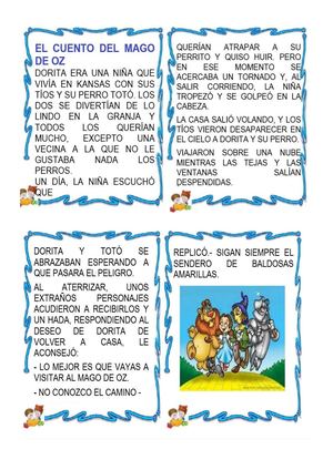 MAGO DE OZ - CUENTO CORTO