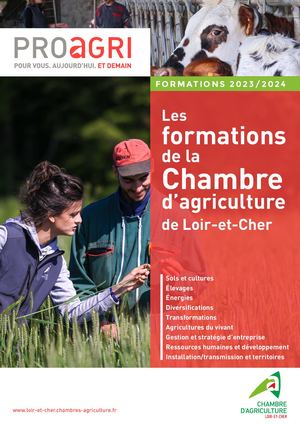 Chambre d'agriculture - Catalogue Formations 2023 -2024