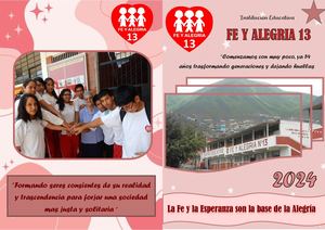 Revista De Fe Y Alegría 13
