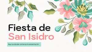 San Isidro Festival By Slidesgo