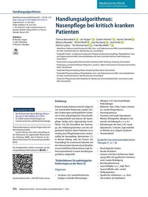 07 Nasenpflege Bei Kritisch Kranken Patienten