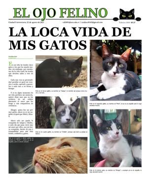PERIÓDICO EL OJO FELINO